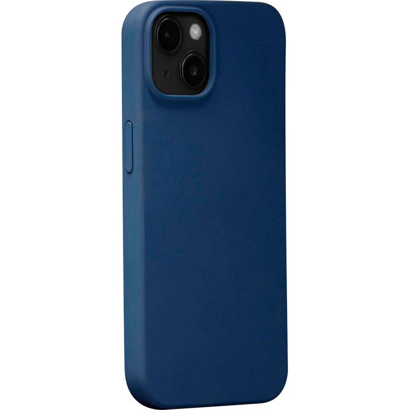 Dbramante1928 Monaco Havblå Silicone Cover til iPhone 15 Plus