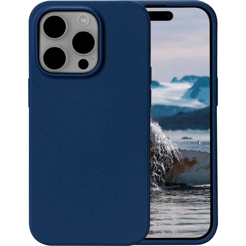 Dbramante1928 Greenland Cover iPhone 15 Pro Pacific Blue