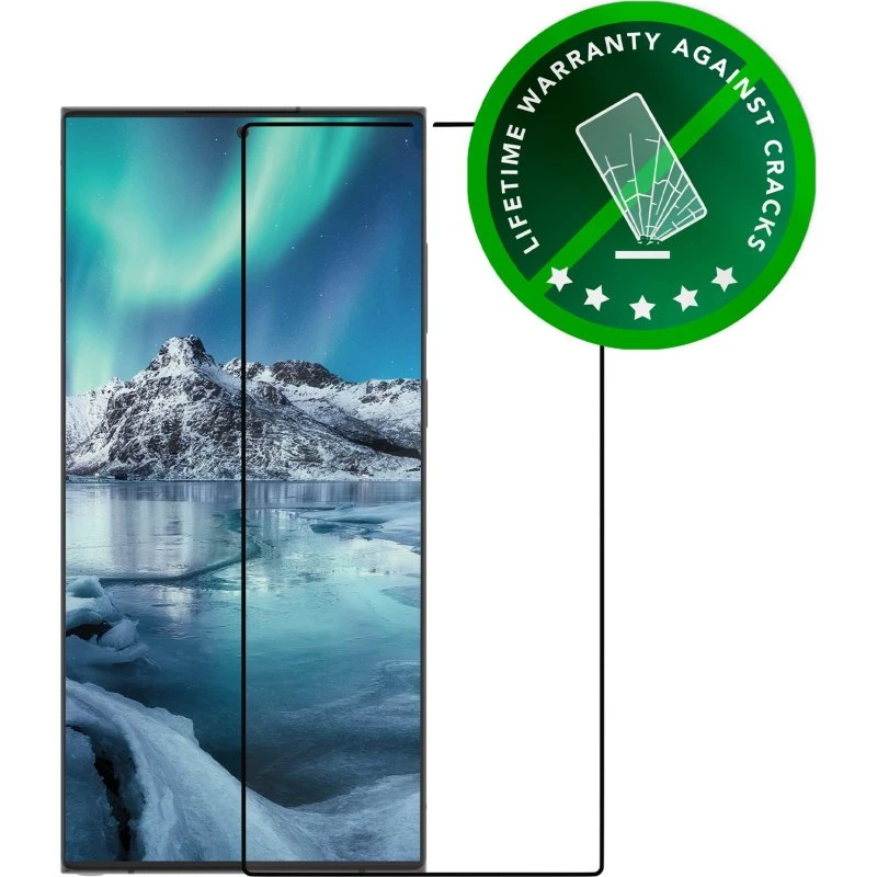 dbramante1928 Eco-shield Skærmbeskytter, sort, for Samsung Galaxy S24 Ultra