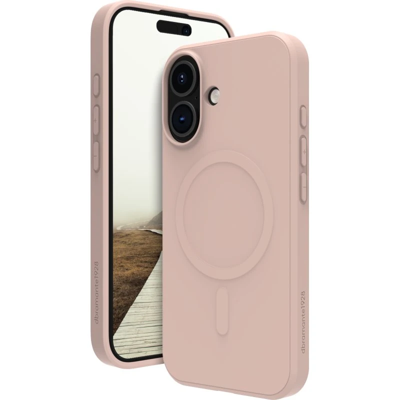 Dbramante1928 Greenland Pro Cover til iPhone 16, Lyserød