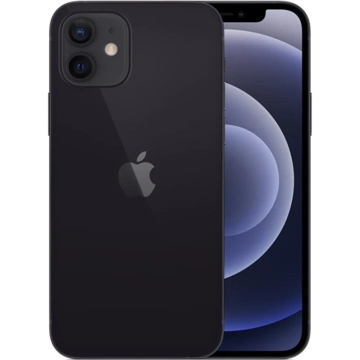 Apple iPhone 12, sort, 128 GB, i meget god stand