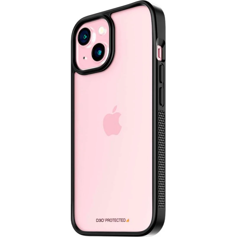 PanzerGlass ClearCase med D3O® iPhone 15, klar ramme