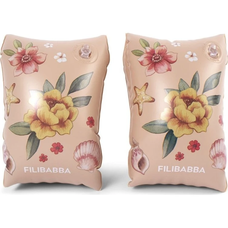 Filibabba Alfie Ocean Blossom Badevinger, 3+ år, 19-30 kg