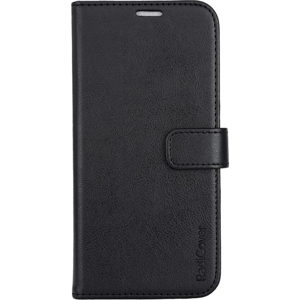 Radicover Strålingsbeskyttet Wallet Cover Sort - iPhone 15 Pro Max