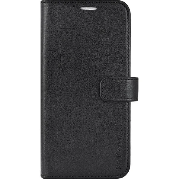 Radicover MagSeries Flipcover iPhone 16 Pro Max, Sort, 3 Kort, RFID & Strålingsbeskyttelse