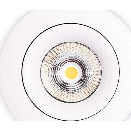 Scan Products Sabina Low Profile indbygningsspot, mat hvid, 2700K