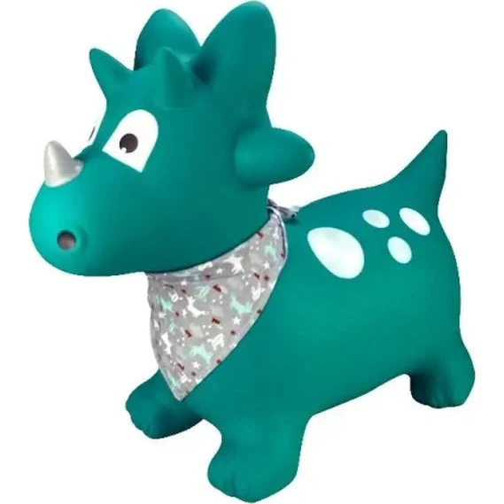 Happy Baby Hop 'N Bounce Hoppedyr Tyson – Oppustelig hoppehund til børn