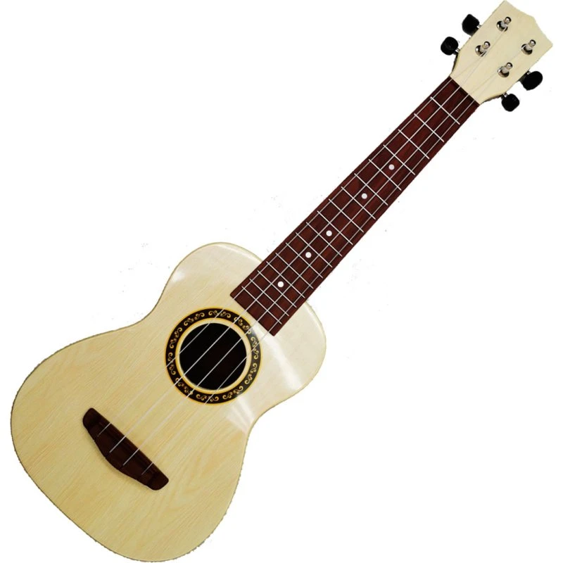 AMO Toys Music Ukulele, 18 bånd, nylonstrenge, fra 3 år