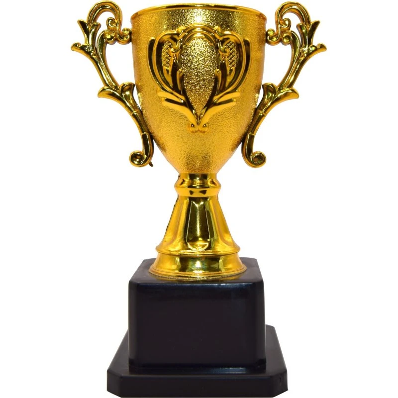 Pocket Money Trophy 14 cm – Guldpokal til små vindere