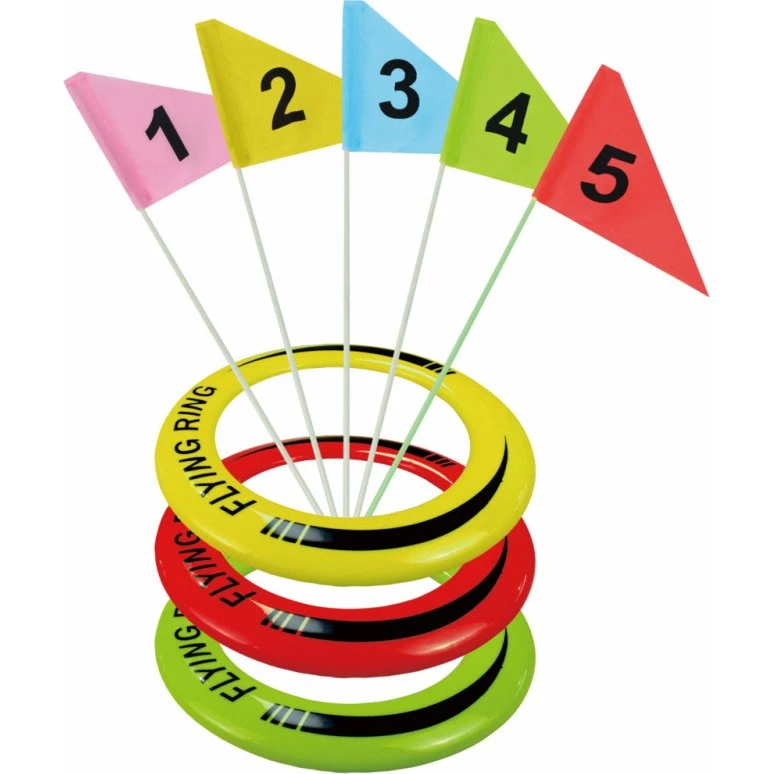 Happy Summer Flyvende Ring Golf – 3 Ringe & 5 Målflag
