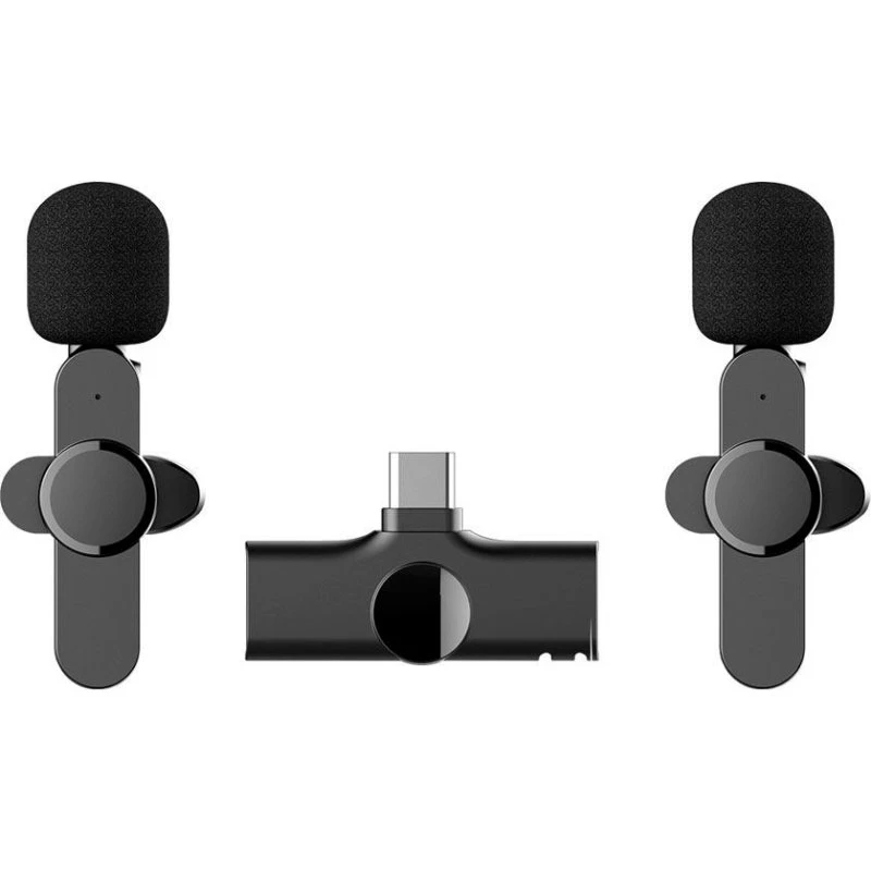 Lippa Dual Wireless Lavalier Mikrofon USB-C (2-Pack)