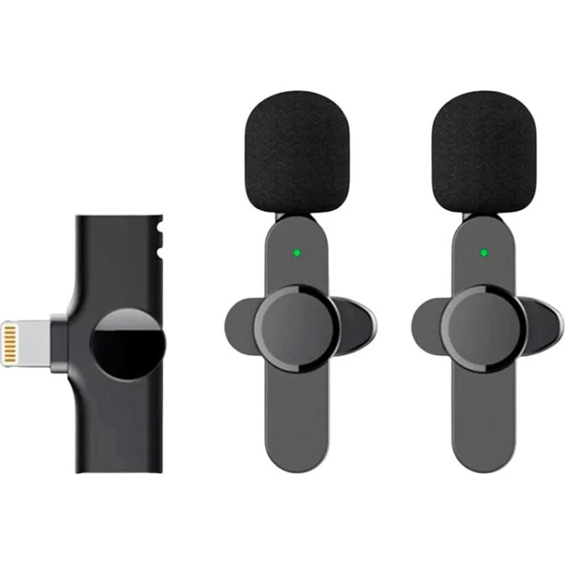 Lippa Dual Wireless Lavalier Mikrofon (Lightning, 2-Pack)