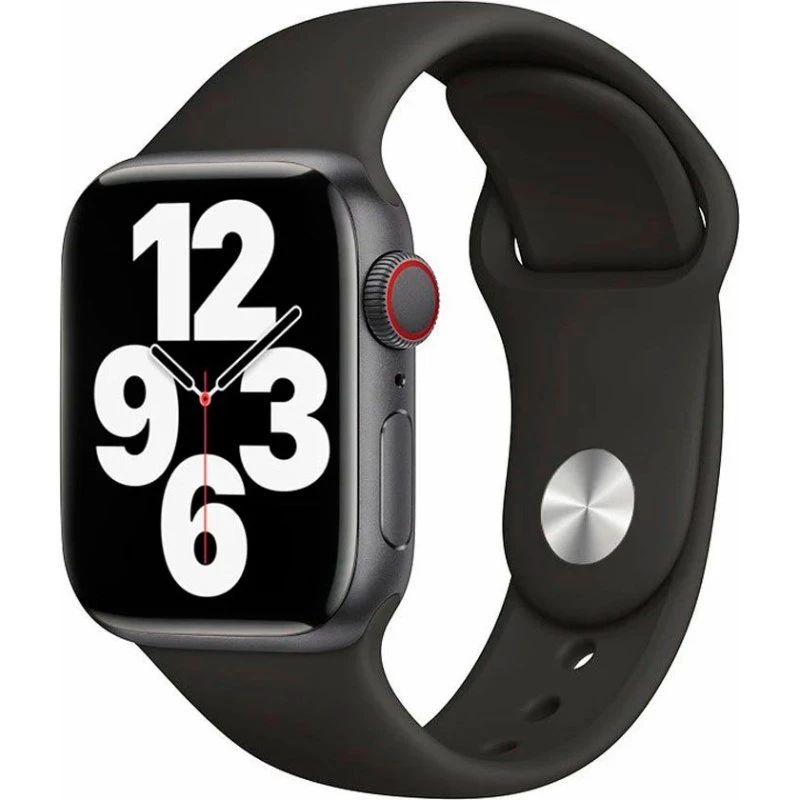Lippa Apple Watch Silikone Rem 42/44/45/49 - Sort