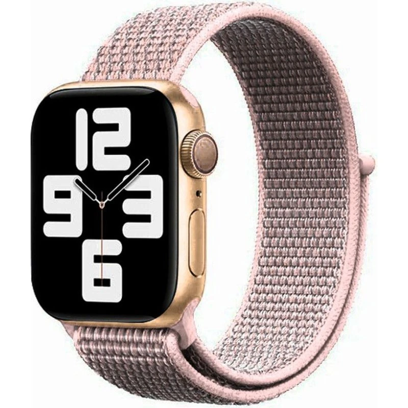 Lippa Apple Watch Nylonrem 38/40/41 - Rose Gold