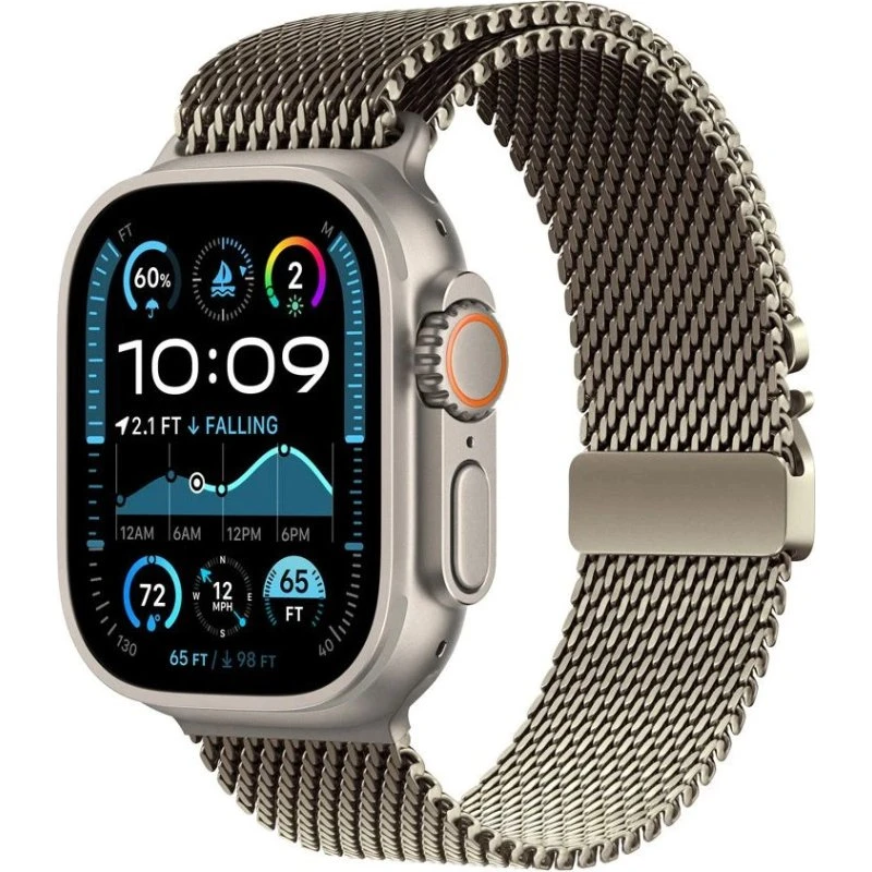 Lippa Apple Watch Rustfri Stål Rem Guld 42/44/45/46/49 mm