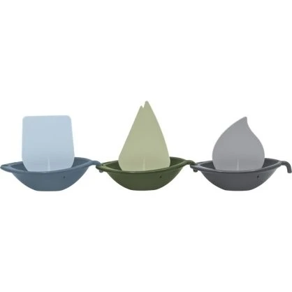 BIBS Sejlbåde 3-pack, Blå Mix