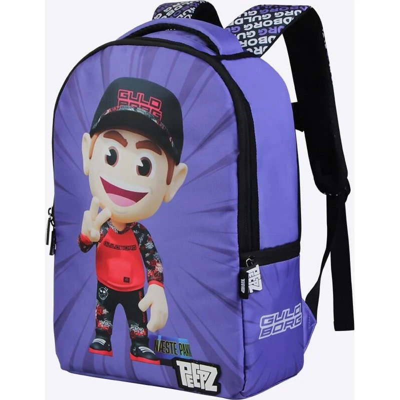 FirstGrade Guldborg Peepz Rygsæk Lilla 46x28,5x12,5 cm