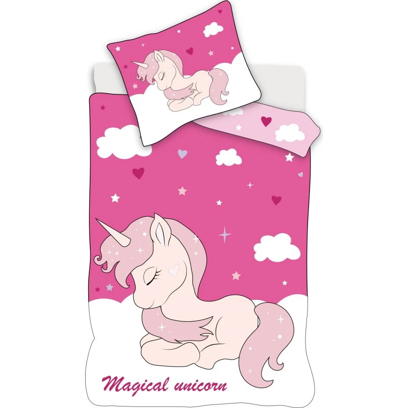 BrandMac Junior Sengetøj Magical Unicorn 100x140 cm