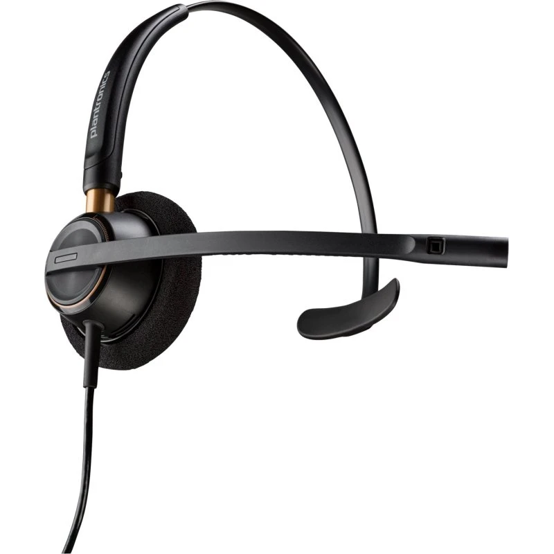 HP Poly EncorePro HW510 Kablet Headset, Sort, 3,5 mm
