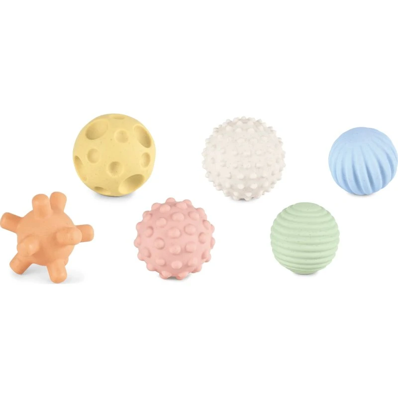 Kinder & Kids Wheat Straw Sensoriske Bolde, 6 stk, 6 måneder+