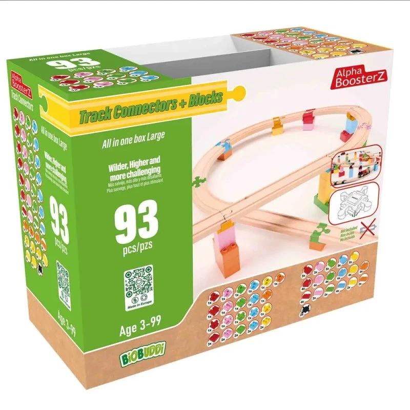 Alpha Boosterz All-in-One Blokboks Stor (93 dele)