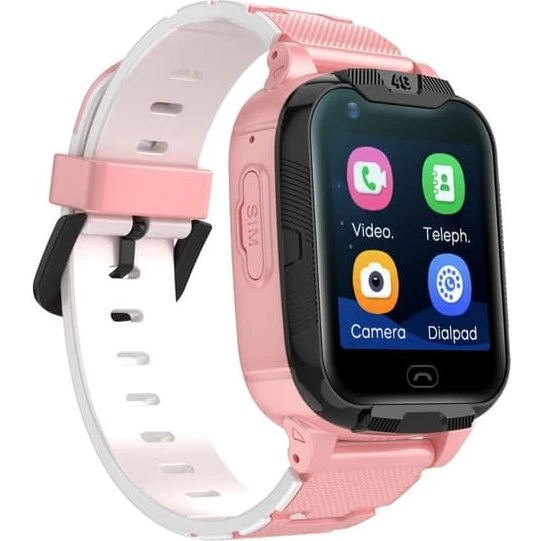 Maxlife MXKW-350 4G GPS Smartklokke for Børn - Rosa
