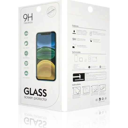 Forever iPhone 15 Pro Skærmbeskytter i 2,5D hærdet glas, 0,3 mm