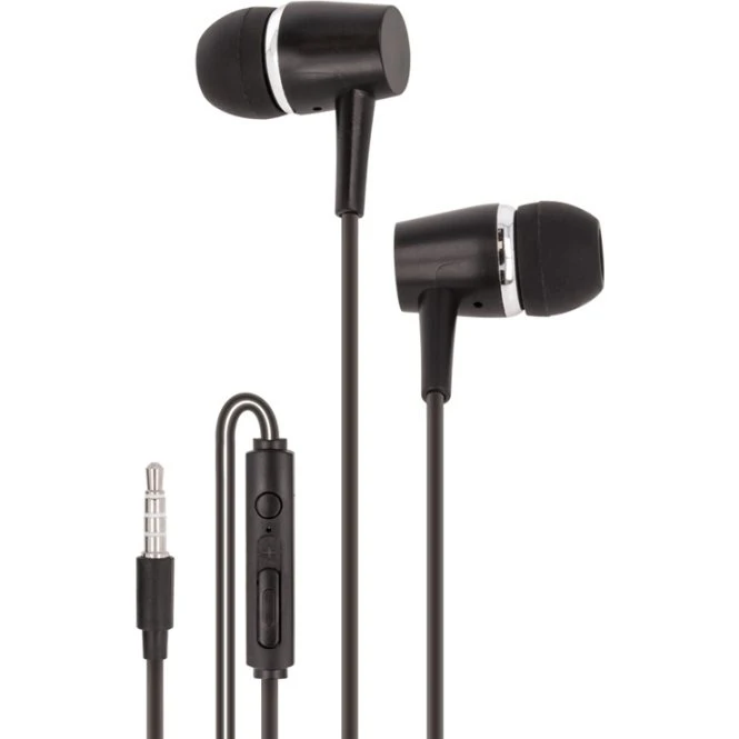 Maxlife MXEP-02 In-Ear-hovedtelefoner med mikrofon, sort
