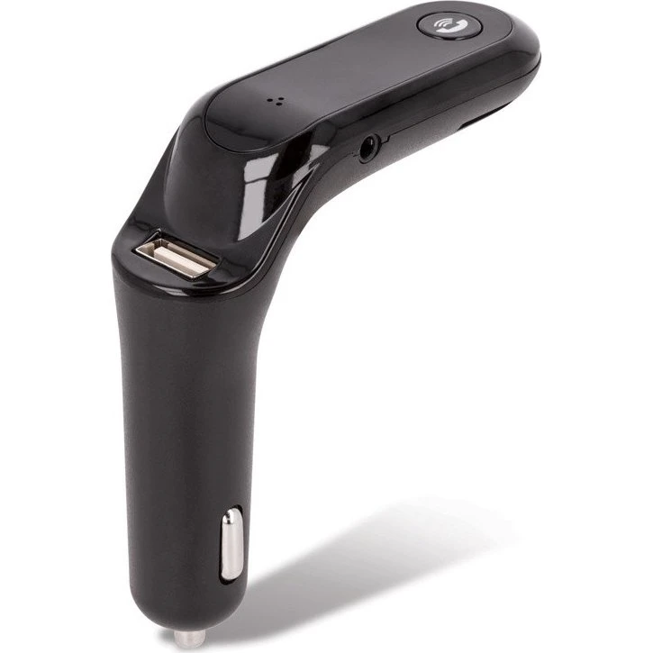 Setty TFM-02 FM-sender med Bluetooth og 2,1A oplader