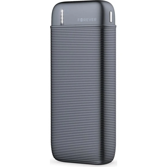 Forever TB-100M 10000 mAh Powerbank, sort