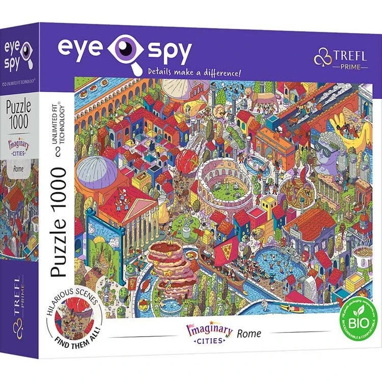 Trefl Unlimited Fit EYE-SPY - Rom, Italien (1000 brikker)