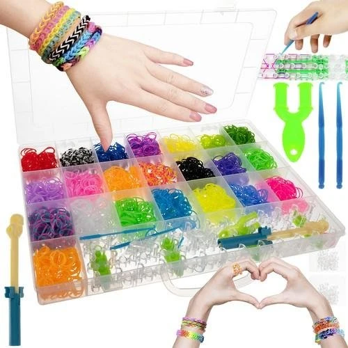 Loom Bands Kit – 4400 stk i 22 farver