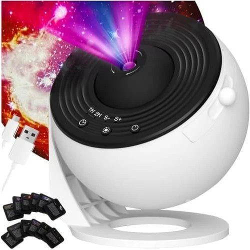 Starlight LED Star Projector – Planetarium med Nattelys og 360° Rotation