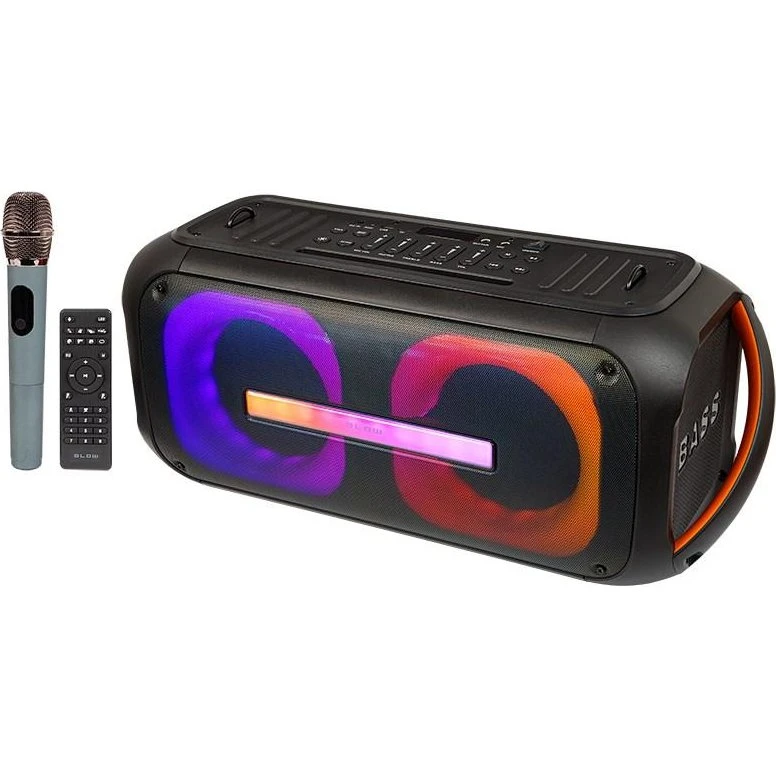 Blow DJBOX 250W Bluetooth-højtaler med mikrofon og fjernbetjening