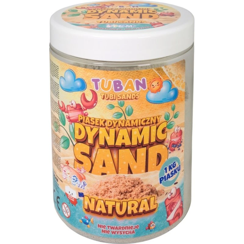 Tuban Dynamic Sand 1kg Beige 3+år