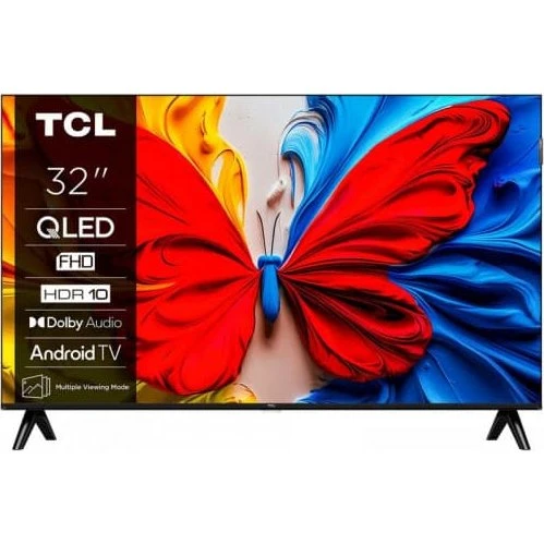 TCL 32" V5C QLED Full HD Android TV (sort)
