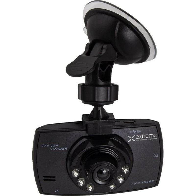 Extreme XDR101 Dashcam, FHD 1080p, 120° Vidvinkel, Sort