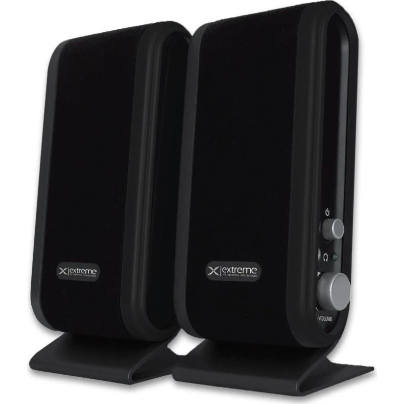 EXTREME XP102 2.0 Højttalere, 4 W, Sort