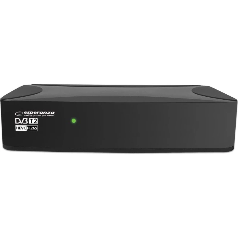Esperanza EV108R DVB-T/T2 Kanalvælger med HDMI, USB og SCART