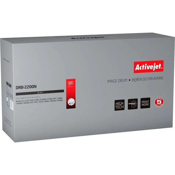 ActiveJet DRB-2200N OPC-tromle til Brother DR-2200, sort, 12.000 sider