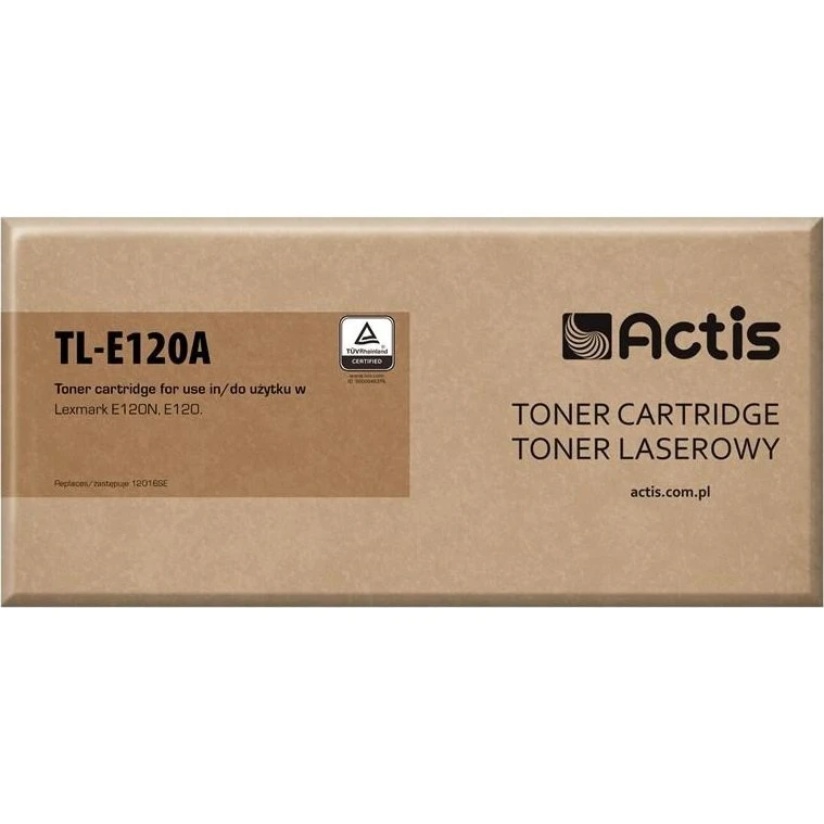 Actis TL-E120A Sort Toner, 2.000 Sider, Kompatibel med Lexmark E120