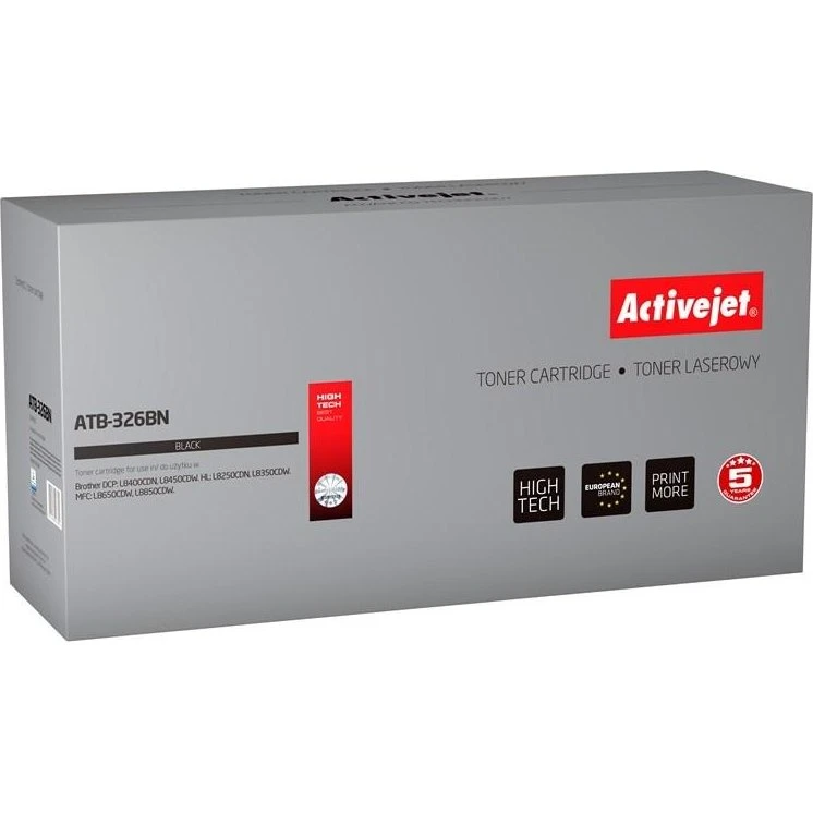 ActiveJet ATB-326BN Sort Toner til Brother TN-326BK, ca. 4.500 sider