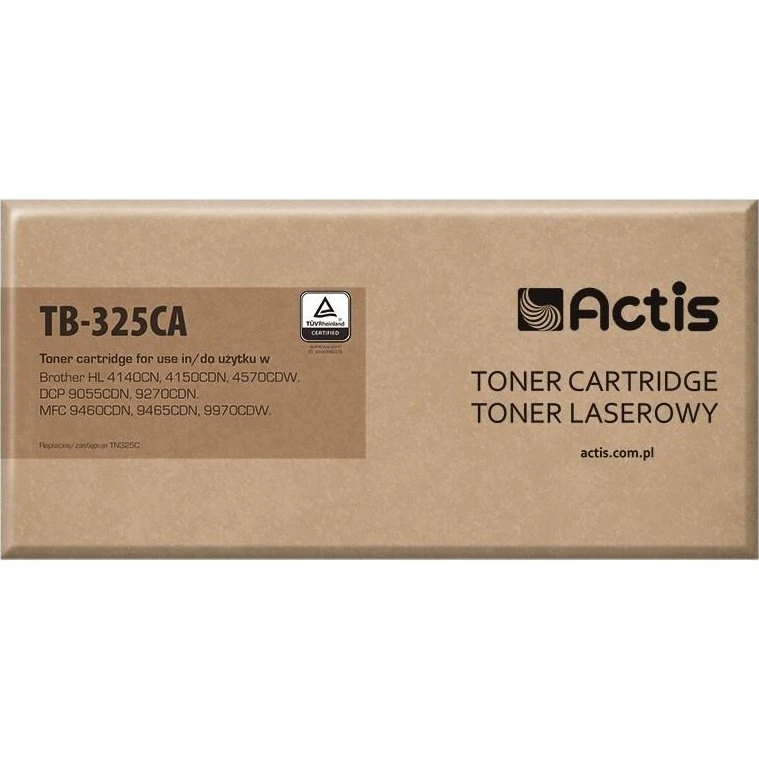 Actis TB-325CA cyan, kompatibel med Brother TN-325C, ca. 3.500 sider