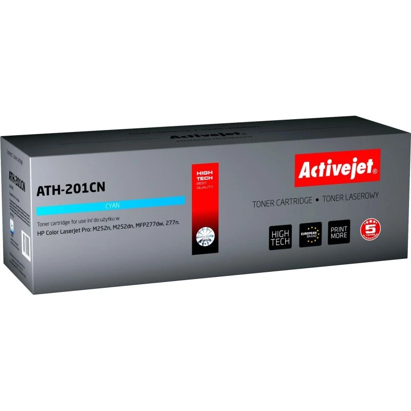 ActiveJet ATH-201CN Cyan Toner til HP 201A (CF401A), 1.400 sider