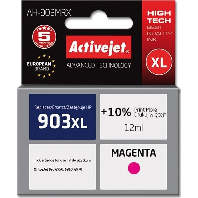 ActiveJet HP 903XL Magenta, 12 ml (kompatibel)