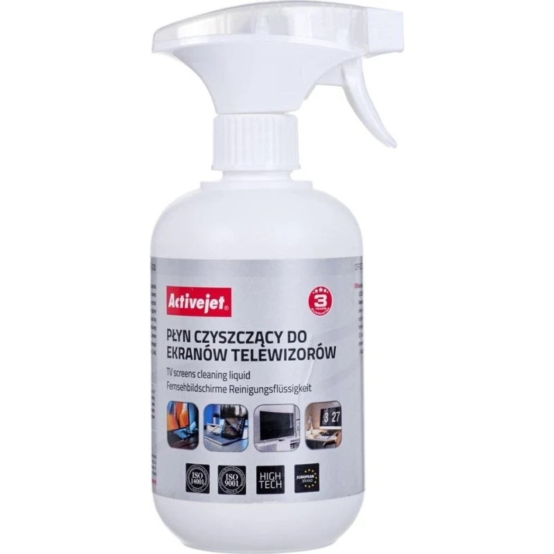 Activejet AOC-028 Skærmrens 500 ml til TV, monitor og telefon
