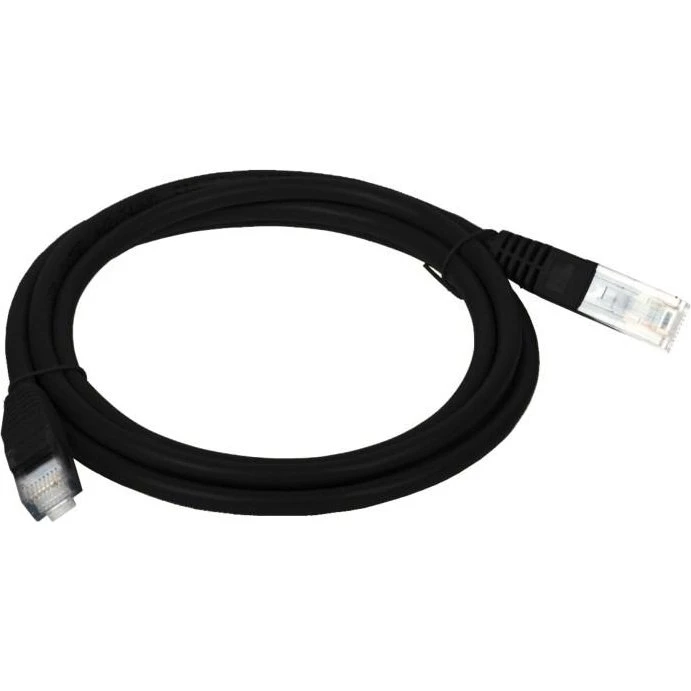 Alantec Cat5e UTP 1m Sort Patchkabel