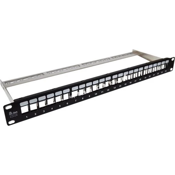 Alantec 1U 19" Patch Panel 24 Porte