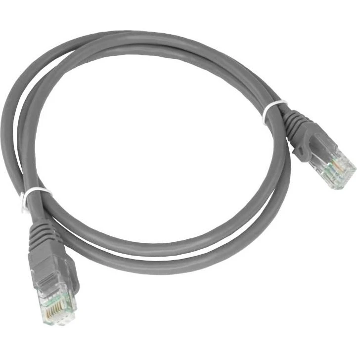 Alantec Cat5e U/UTP 0,25 m Grå Netværkskabel