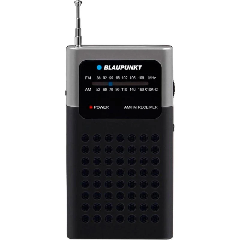 Blaupunkt PR4BK FM Radio Sort med Antenne (Batteri)